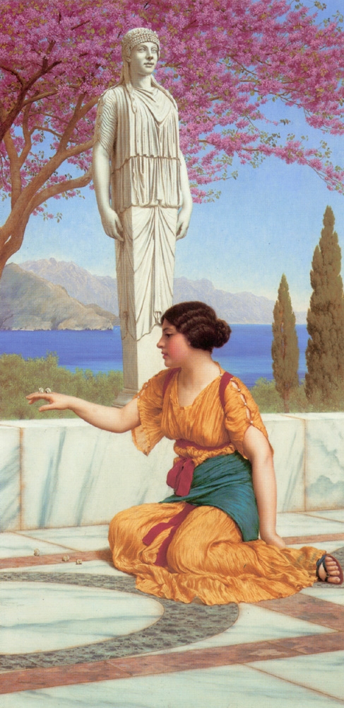 John William Godward (1861-1922) - Ancient Pastimes.JPG
